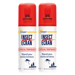 Cooper Insect Ecran Spray special tropiques 2 x 75ml
