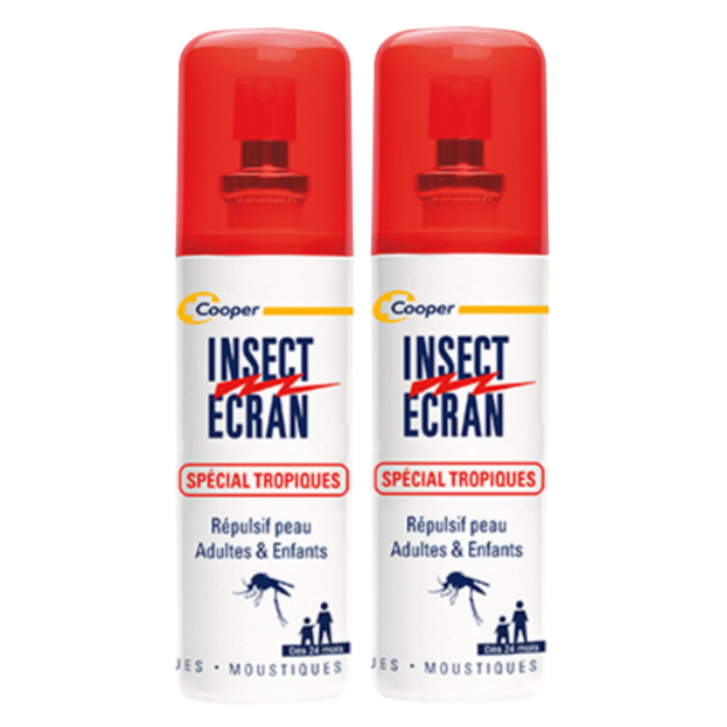 Cooper Insect Ecran Spray special tropiques 2 x 75ml