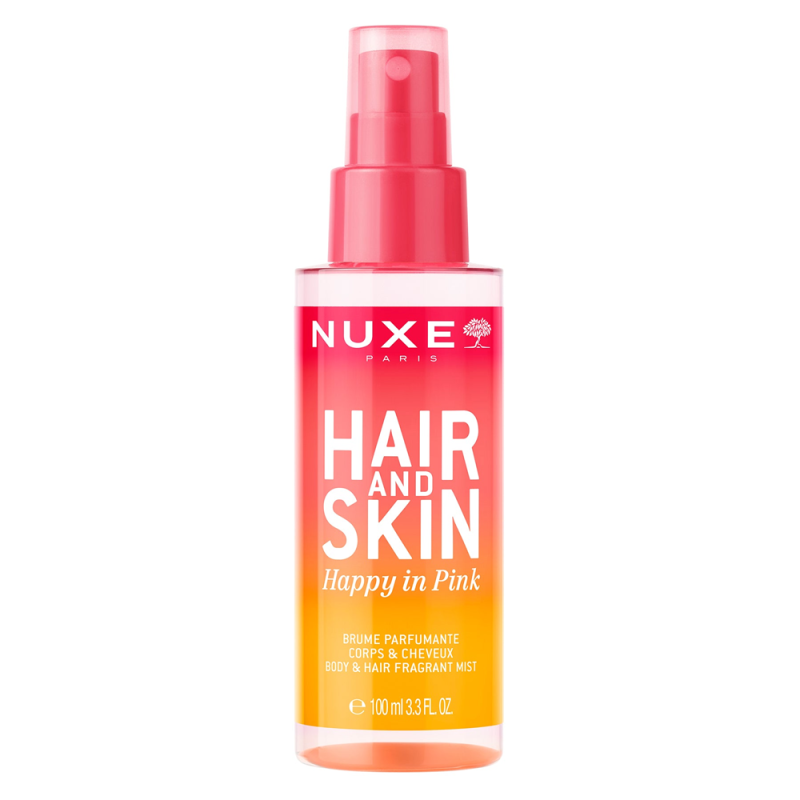 Nuxe Hair & Skin Brume parfumante corps & cheveux Happy in Pink 100ml Nuxe Hair & Skin Brume parfumante corps & cheveux Happy in Pink 100ml