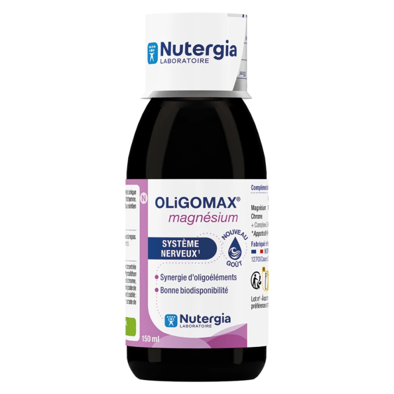 Nutergia Oligomax Magnésium système nerveux 150ml