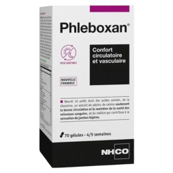 Nhco Phleboxan Confort circulatoire et vasculaire 70 gélules
