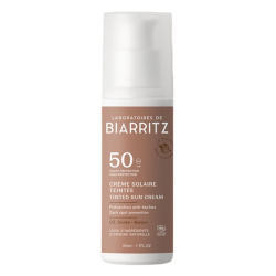 Laboratoires de Biarritz Crème solaire teintée dorée SPF50 bio 50ml