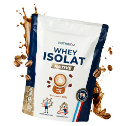 Nutri&Co Whey Isolate Native goût café 900gr