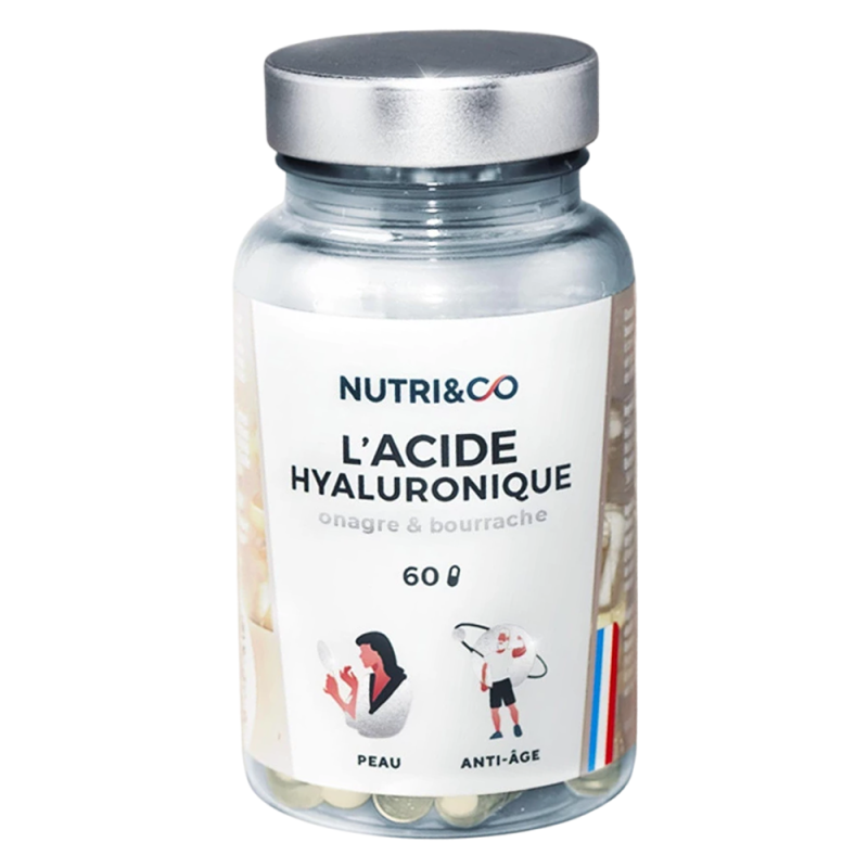 Nutri&Co L'Acide Hyaluronique onagre & bourrache 60 gélules