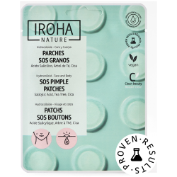 Iroha Nature Patchs anti-boutons SOS à l'acide salicylique
