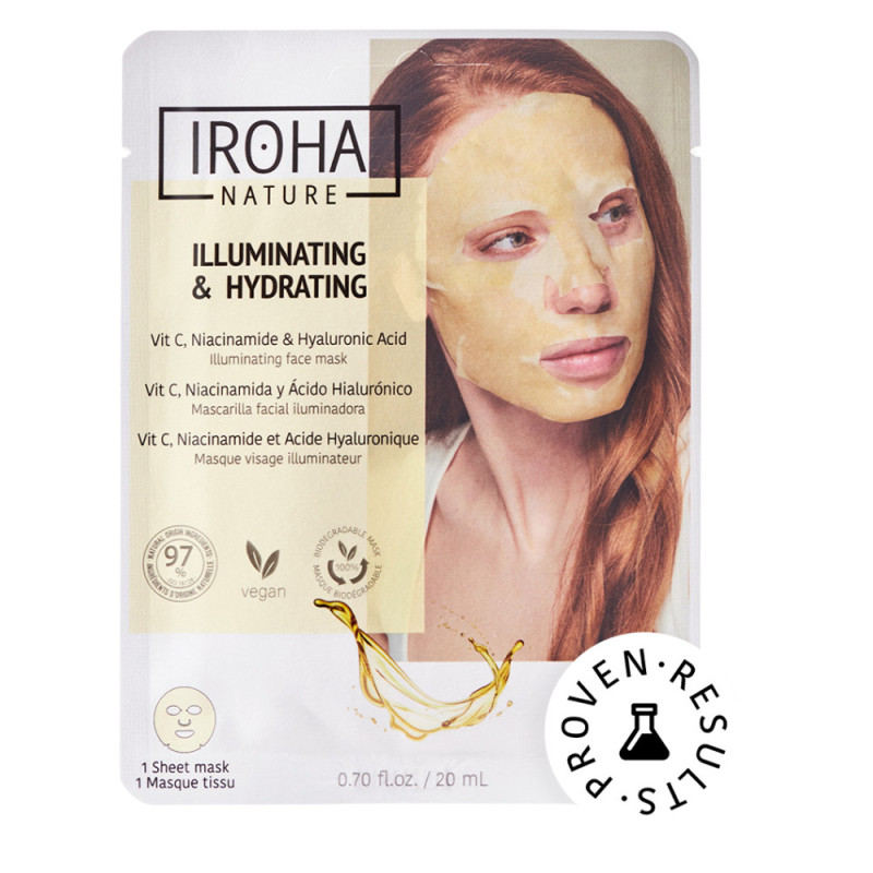 Iroha Nature Masque illuminateur et hydratant 20ml