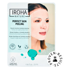 Iroha Nature Masque peeling en tissu une peau parfaite 23ml