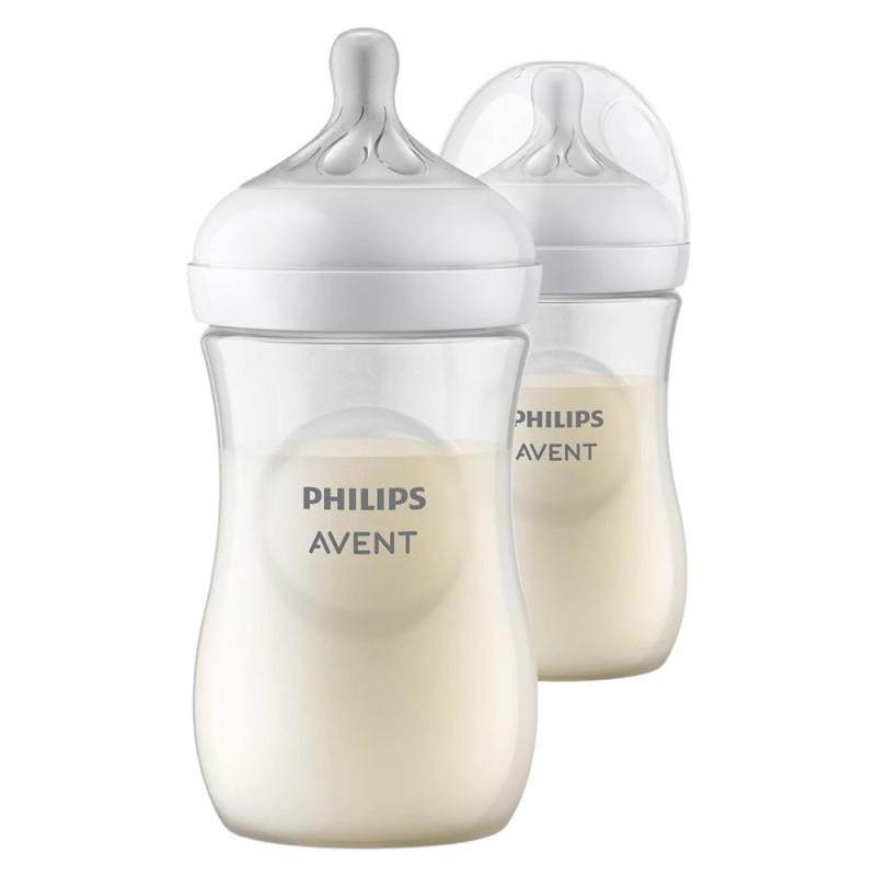 Philips Avent Natural à Réponse Naturelle Biberon 2x260ml Philips Avent Natural à Réponse Naturelle Biberon 2x260ml