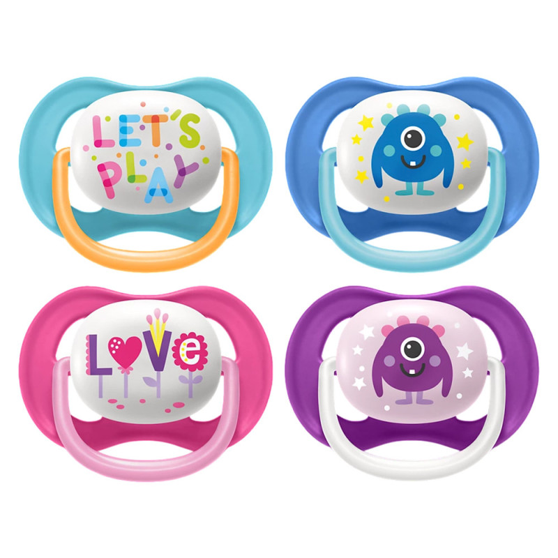 Philips Avent Ultra Air Sucette collection animals 6-18mois Philips Avent Ultra Air Sucette collection animals 6-18mois