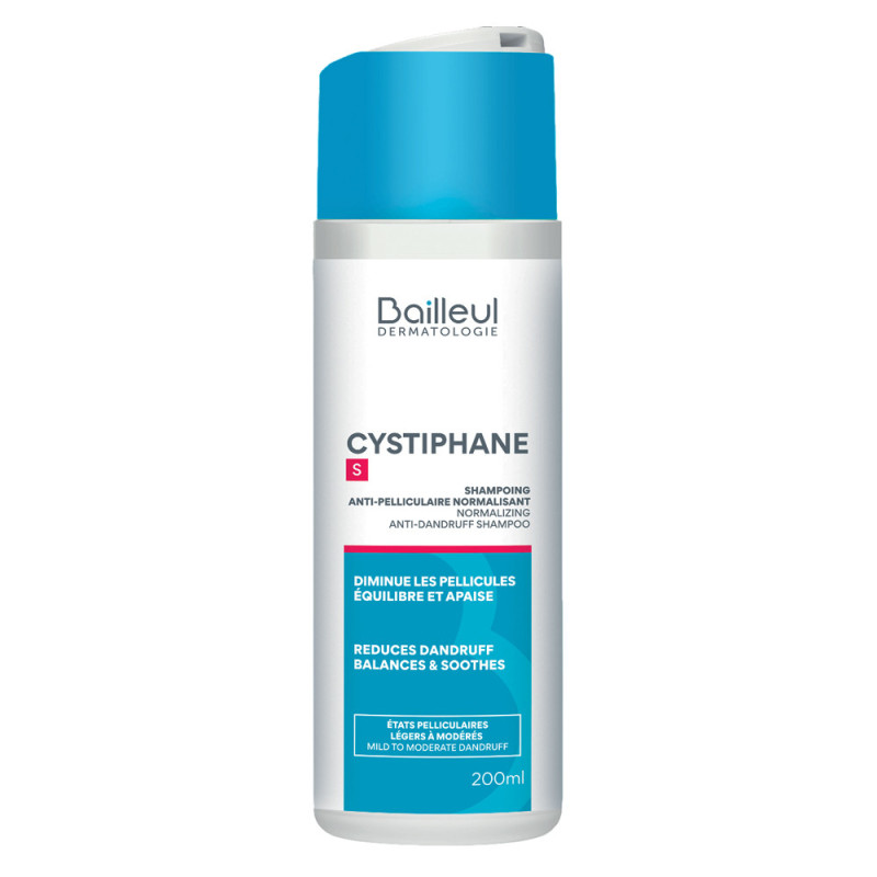 Bailleul Cystiphane S Shampooing anti-pelliculaire normalisant 200ml Bailleul Cystiphane S Shampooing anti-pelliculaire normalisant 200ml