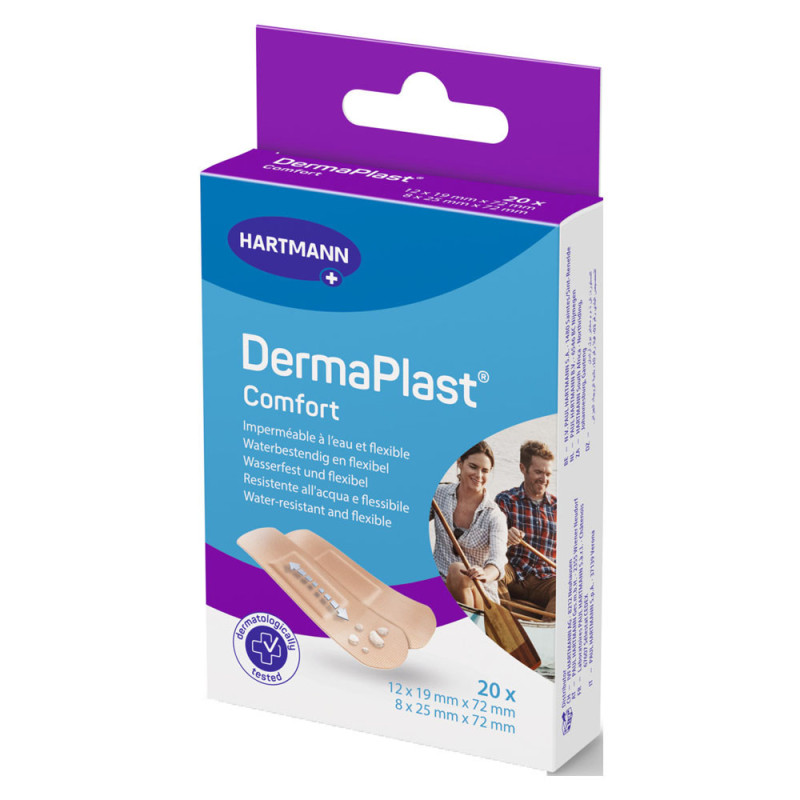 Hartmann DermaPlast Comfort Pansement 20 unités Hartmann DermaPlast Comfort Pansement 20 unités