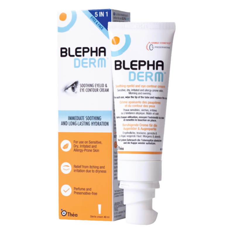 Blephaderm Crème apaisante paupières & contour yeux 40ml