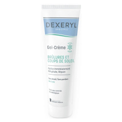 Dexeryl Gel-crème Brûlures et Coups de soleil 150 gr