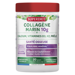 Superdiet Collagène Marin 10g Santé osseuse 240gr
