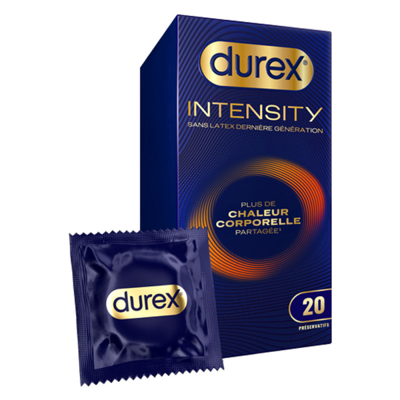 Durex Intensity Sans latex 20 préservatifs