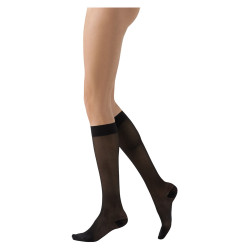 Sigvaris Dynaven Transparent Classe 2 Chaussettes ML noir