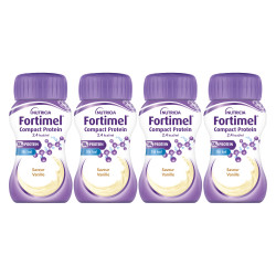 Nutricia Fortimel Compact Protein 2.4 kcal/ml fruits rouges lot de 4x125ml