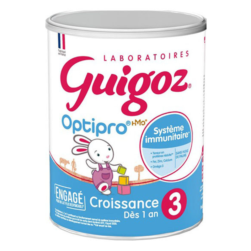 Guigoz Optipro 3 Lait de croissance lot de 2x780gr Guigoz Optipro 3 Lait de croissance lot de 2x780gr