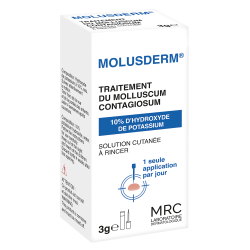 Molusderm Solution cutanée 3g