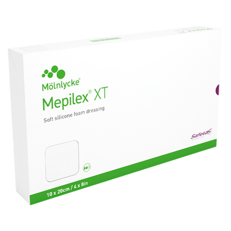 Mölnlycke Mepilex XT Pansement 10 x 21cm 16 pièces Mölnlycke Mepilex XT Pansement 10 x 21cm 16 pièces