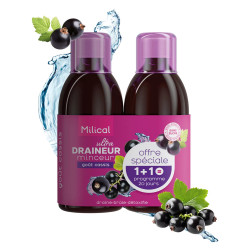 Milical Draineur Minceur Ultra Goût cassis 500ml