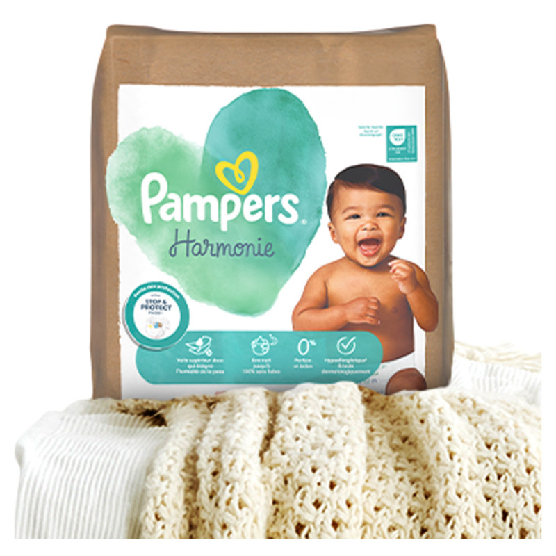 Pampers Harmonie Couches taille 4 de 9-14kg 74 pièces Pampers Harmonie Couches taille 4 de 9-14kg 74 pièces