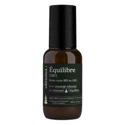 Olisma Équilibre Huile corps bio au CBD 20ml