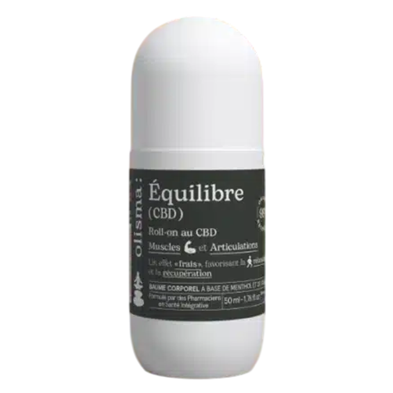 Olisma Équilibre Roll-on au CBD 50ml Olisma Équilibre Roll-on au CBD 50ml