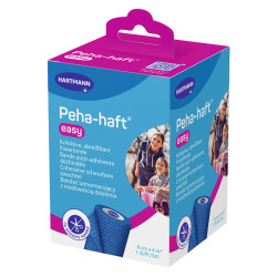 Hartmann Peha-haft Easy Bande auto-adhérente bleu 8cmx4m
