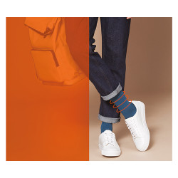 Radiante Styl'Coton Fine 2 Jarfix Chaussette anthracite T2L