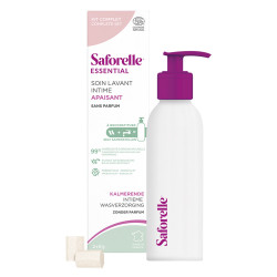Saforelle Essential Soin lavant intime apaisant kit de démarrage 200ml + Falcon