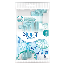 Gillette Simply 2 Venus 8 Rasoirs jetables