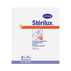 Hartmann Stérilux Compresse oculaire 10 pièces