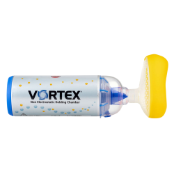 Vortex Chambre inhalation avec embout buccal 4ans et +