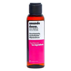 Apothicare les Ingrédients Huile d'amande Douce 100ml