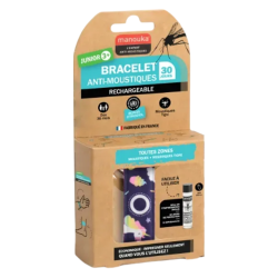 Manouka Bracelet anti-moustiques junior licorne + recharge 6ml