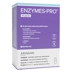Aragan Enzymes Pro 40 gélules