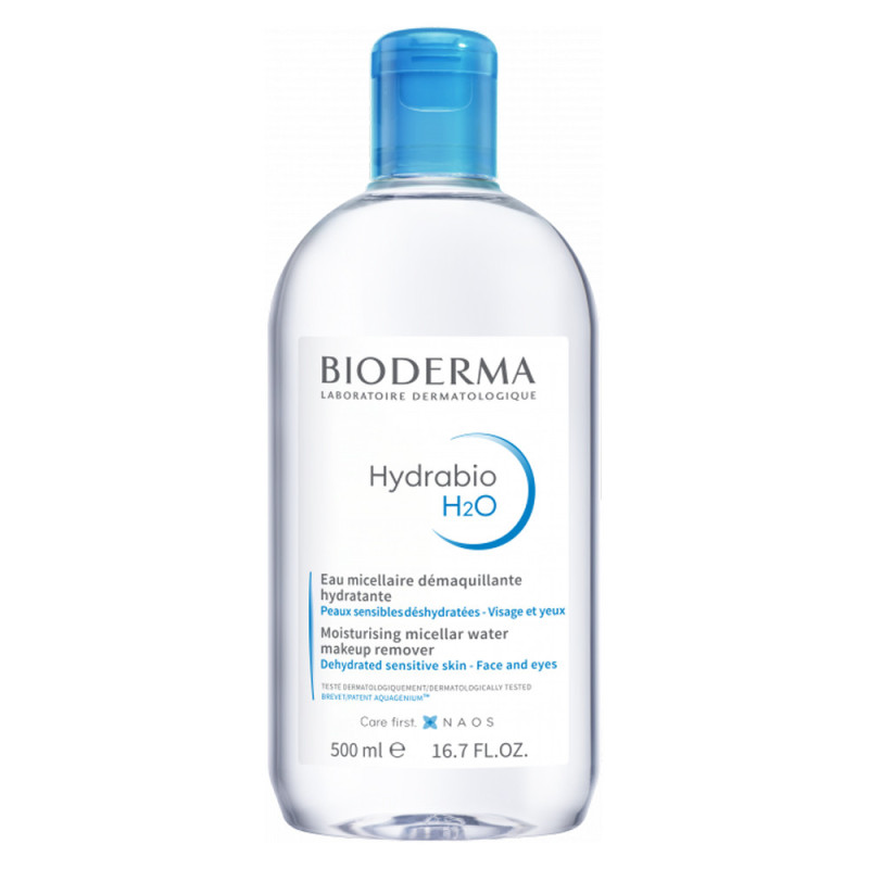 Bioderma Hydrabio H2O Eau micellaire démaquillante 500ml Bioderma Hydrabio H2O Eau micellaire démaquillante 500ml