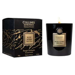 Collines de Provence Bougie parfumée Rose Noire 360gr