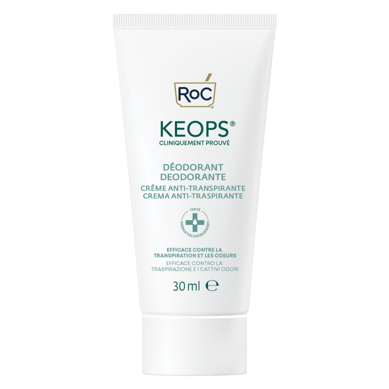 ROC Keops Déodorant Crème anti-transpirante 30ml ROC Keops Déodorant Crème anti-transpirante 30ml