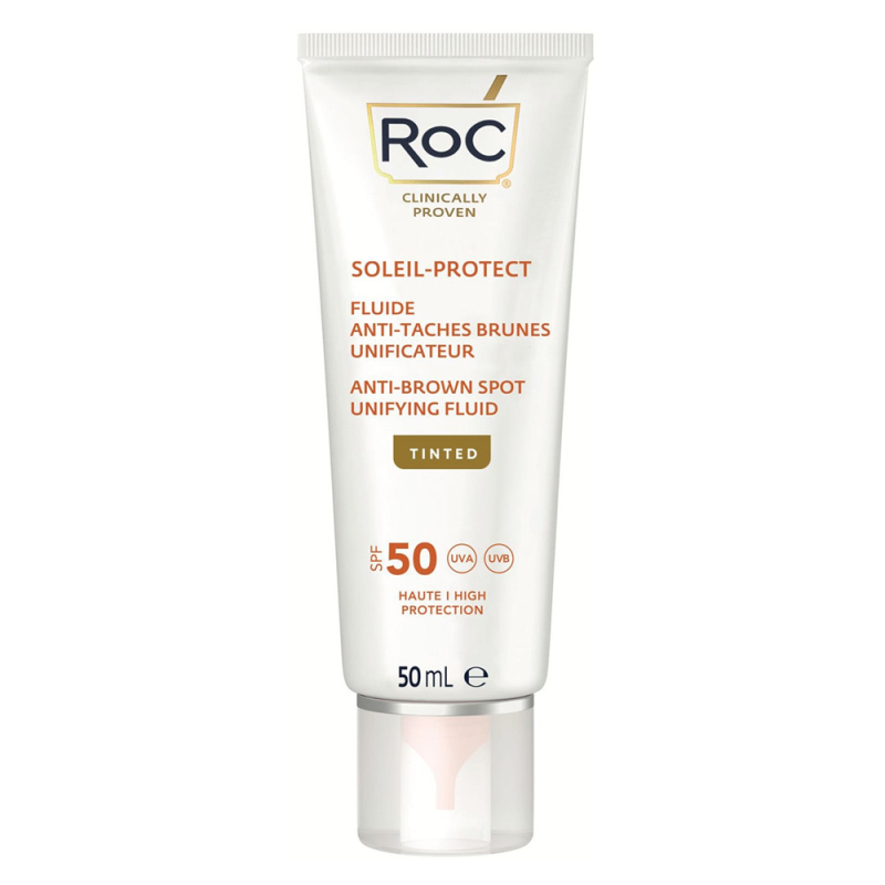 ROC Soleil-Protect Fluide teinté anti-taches brunes SPF50 - 50ml