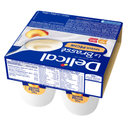 Delical Le Brassé HP HC Pêche 4x200gr