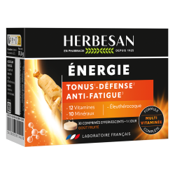 Herbesan Énergie 30 comprimés effervescents
