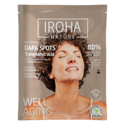 Iroha Nature Masque anti-taches à l'acide tranexamique 1 sachet