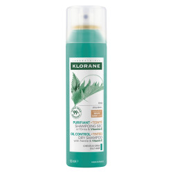 Klorane Purifiant Teinté Shampooing sec à l'ortie & vitamine E 150ml