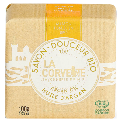 La Corvette Savon Douceur bio Huile d'Argan 100gr