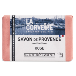 La Corvette Savon de Provence Rose 100gr