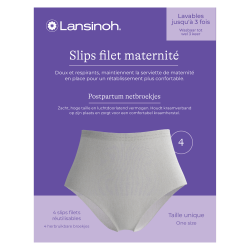 Lansinoh Slips filets maternité 4 pièces