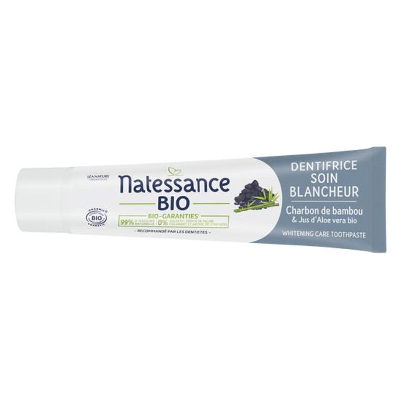 Natessance Bio Dentifrice soin blancheur 75ml Natessance Bio Dentifrice soin blancheur 75ml