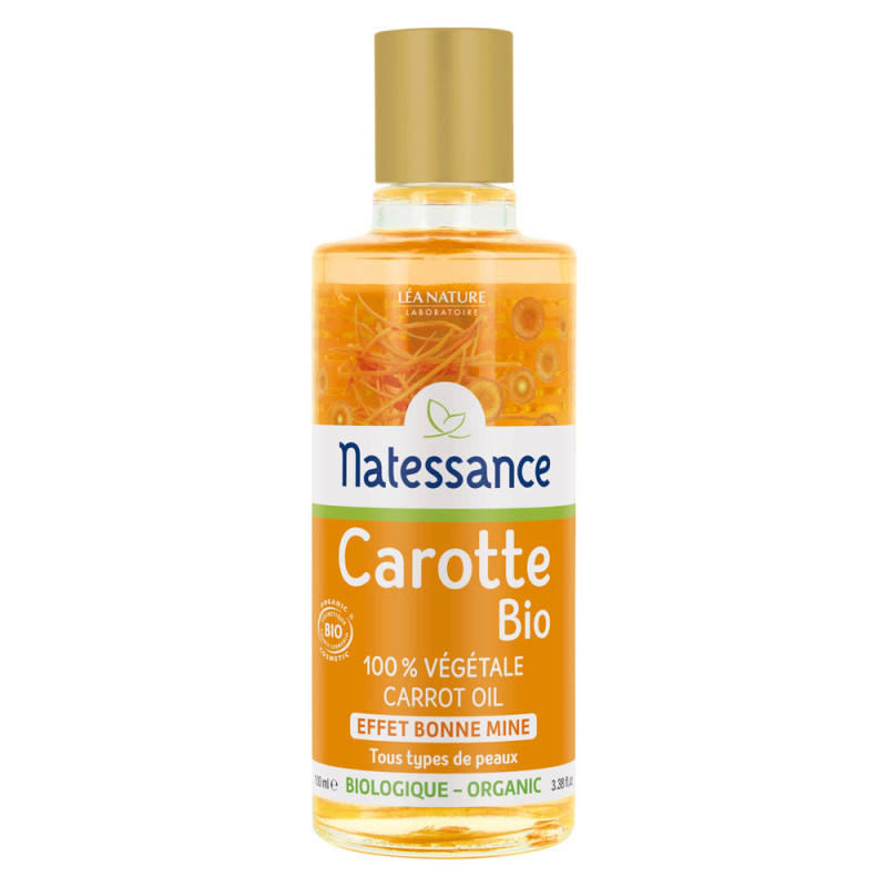 Natessance Huile de Carotte bio 100ml Natessance Huile de Carotte bio 100ml
